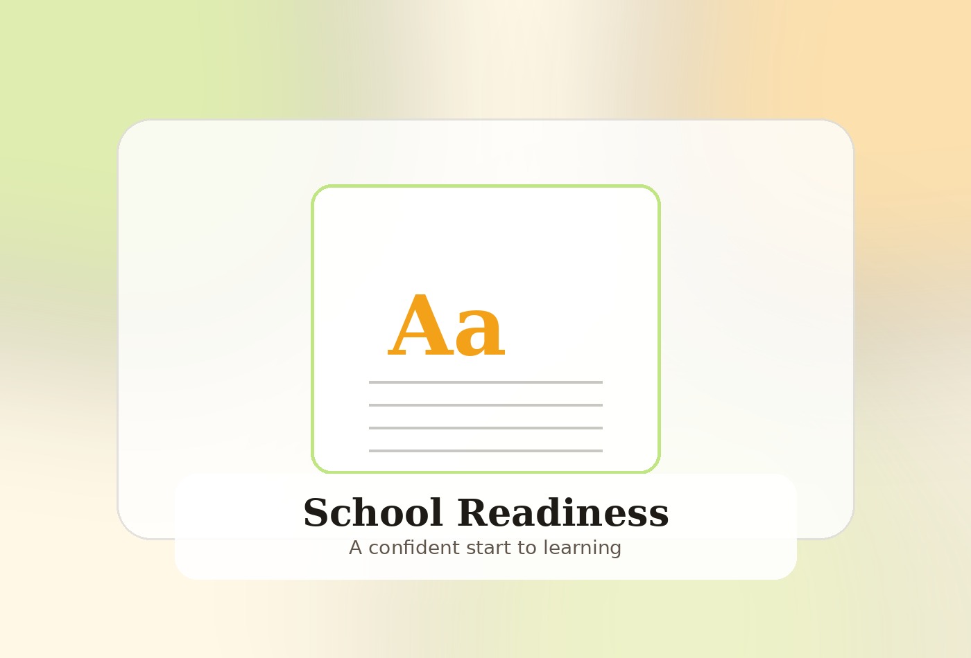 School Readiness Bundle