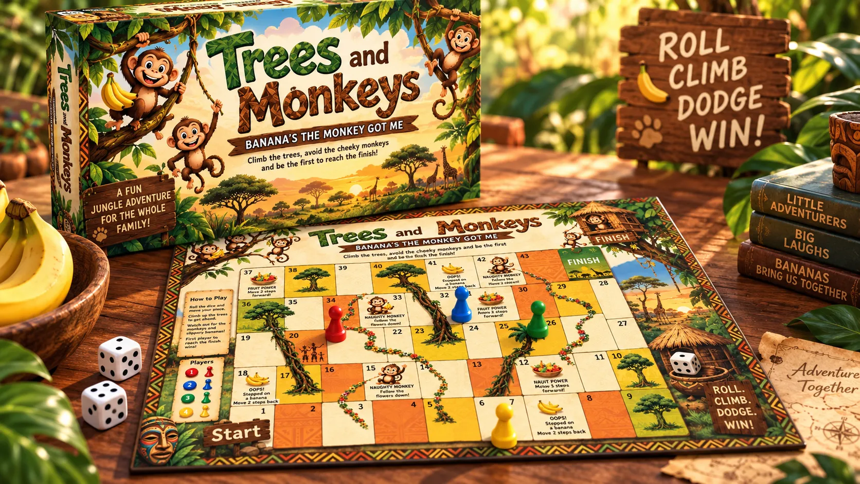Trees and Monkeys artwork